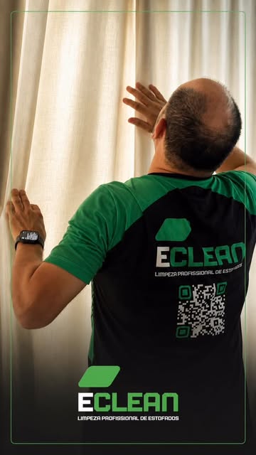 Publicação recente da eClean mostrando um serviço profissional de limpeza